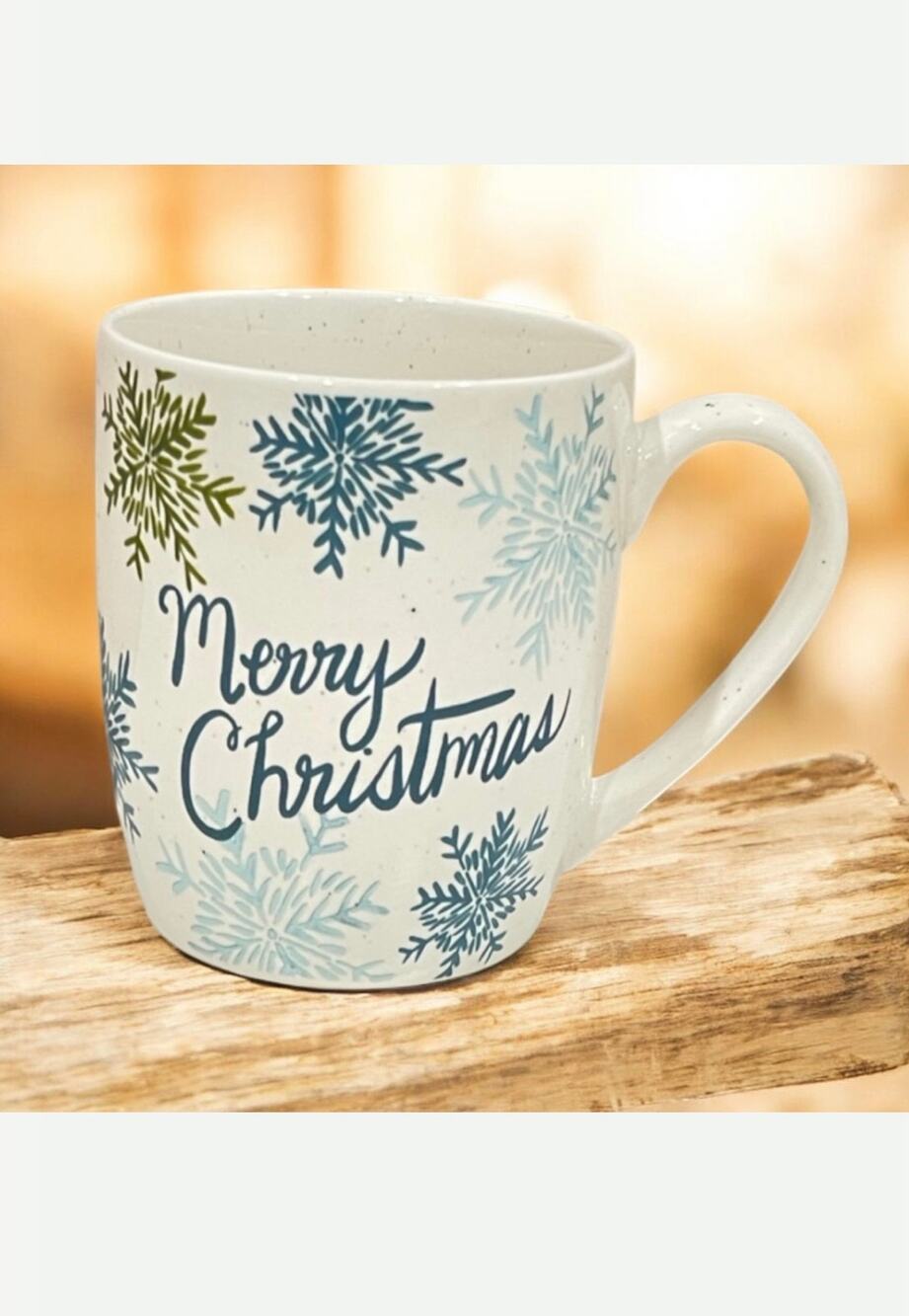 Etta Vee Dining Etta Vee Snowflake Merry Christmas Mug